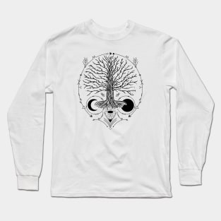 Yggdrasil - Tree of Life | Norse Pagan Symbol Long Sleeve T-Shirt